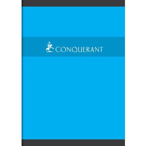 CONQUERANT Cahier A4 Petits Carreaux 5mm 192 Pages Agrafées Couverture Carte Coloris Assortis - Image 5
