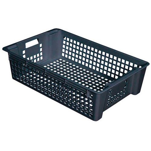 Caisse gerbable emboîtable - Longueur 600 mm - 28 L - Gilac - Image 2
