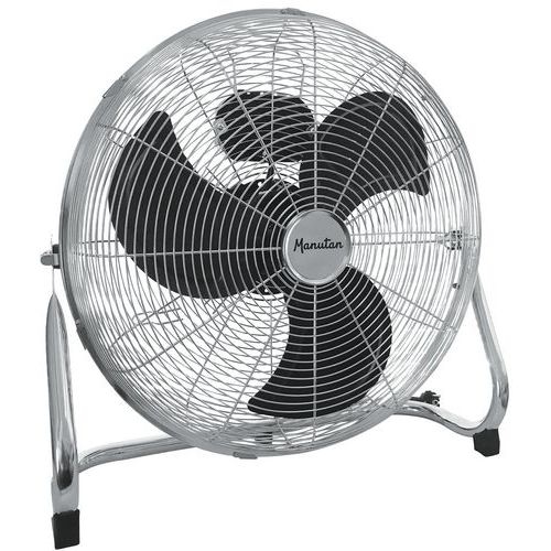 Brasseur d'air métal chromé à poser 100 W - Ø 45 cm - Image principale