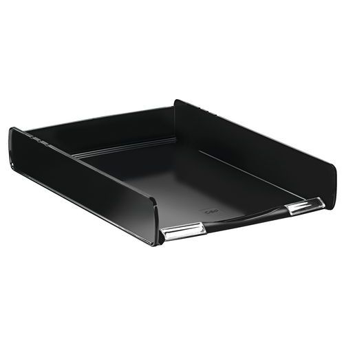 Lot de 10 corbeilles à courrier pleine CepClassicNoir - Image principale