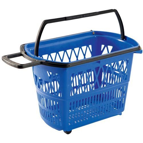 Panier d'achat Bobby - 3 roulettes - Meto - Image 3