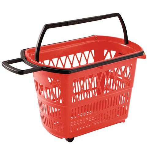 Panier d'achat Bobby - 3 roulettes - Meto - Image 2