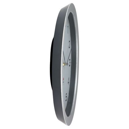 Horloge quartz Ø 38 cm cadran coloris  gris - Image 3