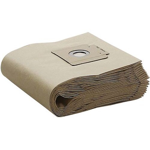 Lot de 10 Sacs papier pour aspirateur T 15/1 et T17/1 Karcher - Image principale