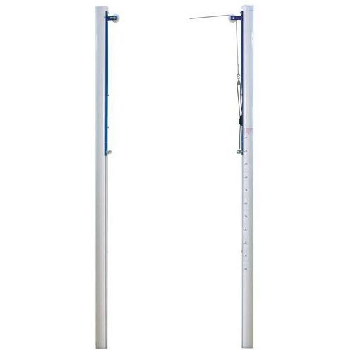 Poteaux volley-ball scolaires aluminium - Metaluplast - Image principale