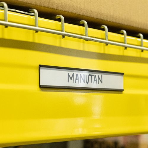 Porte-étiquette en rouleau - Magnétique - Manutan Expert - Image 4