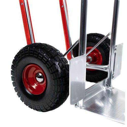 Diable alu - Roue increvable - Bavette fixe - Force 100 kg - Image 2