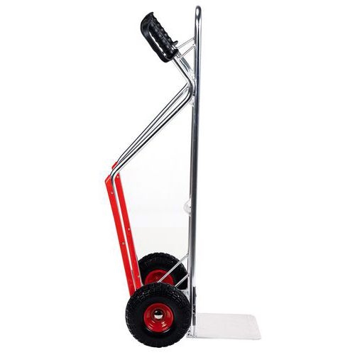 Diable alu - Roue increvable - Bavette fixe - Force 100 kg - Image 8