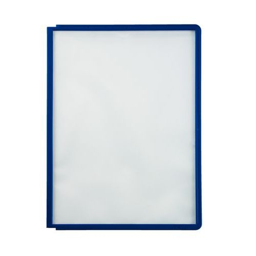 Lot de 5 pochettes de visualisation Sherpa & Vario - A4 - Bleu - Image principale