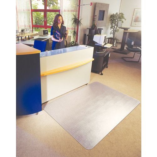 Tapis de sol en polycarbonate - L: 120 cm x l: 90 cm-ép: 1,9 mm - Image 2