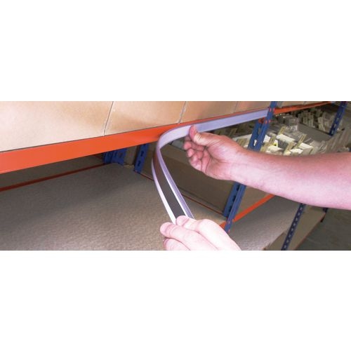 Lot de 100 Porte étiquette magnetique transparent 100x54mm - Manutan - Image 2