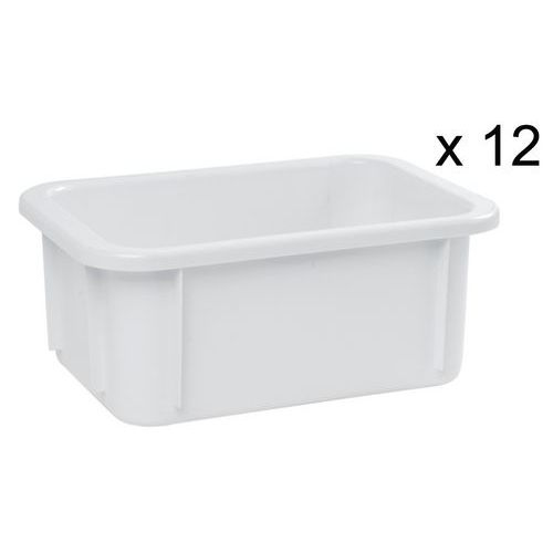 Bac plastique - Longueur 300 à 400 mm - 5 et 10L - Vepabins - Image 4