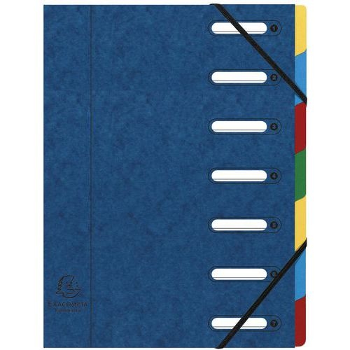 Trieur à fenêtres 7 compartiments - Coloris assortis - Lot de 8 - Image 4