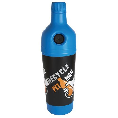 Poubelle PETman, Coloris : Bleu - Image principale