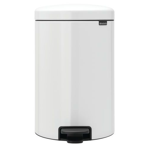 Poubelle à pédale NewIcon 20L blanche Brabantia - Image principale