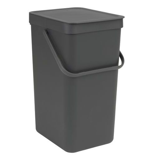 Poubelle Sort&Go 16L Gris - Brabantia - Image principale