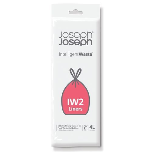 Lot de 50 Sacs poubelle Blancs IW2 4itres pour Intell. Waste - Image principale