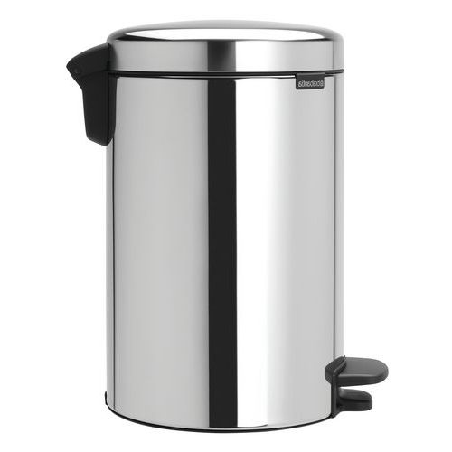 Poubelle à pédale NewIcon 12L inox Brabantia - Image 3