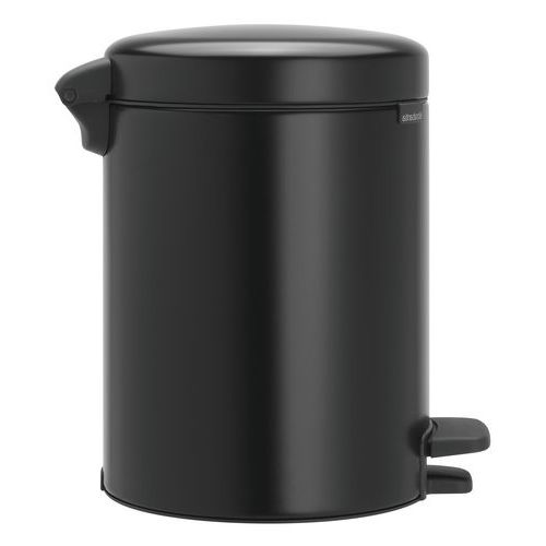 Poubelle à pédale NewIcon 5L - Brabantia, Coloris : Noir - Image 3