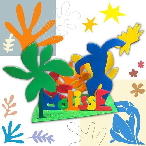 Lot de 5 sculptures carton - rêverie végétale - Image 4
