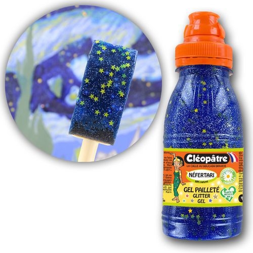 Gel pailleté 250ml effet nuit étoilée - Image 3