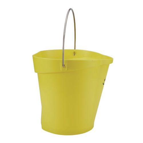 Seau alimentaire gradué avec bec verseur - 12 L - Image 9