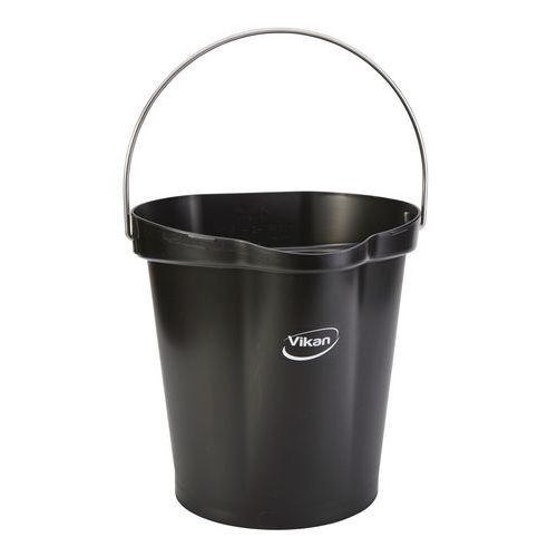 Seau alimentaire gradué avec bec verseur - 12 L - Image 2