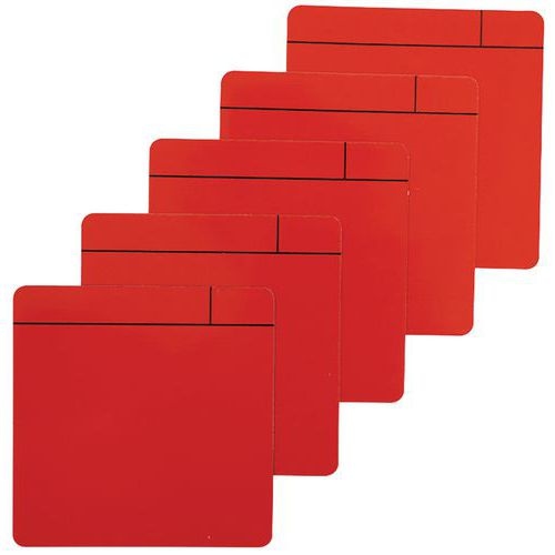 Lot de 5 aimantsean Management Notes Rouge - Image 5