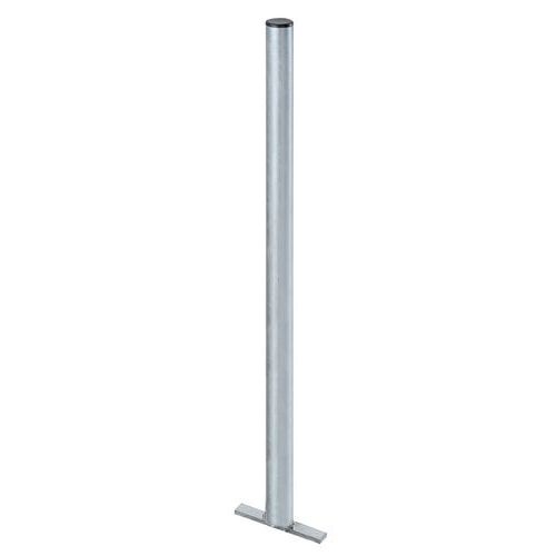 Poteau de fixation pour poubelle métal anti-feu - Image principale