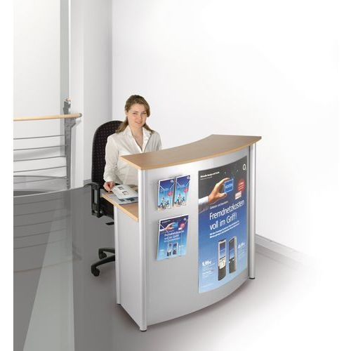 Porte-affiches pour colonne Tec-Art - A1 - Gris - Image 2