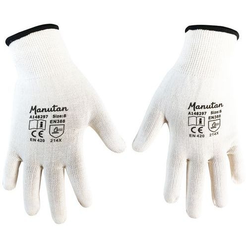 Gants de manutention coton - Sans enduction - Manutan Expert - Image 6