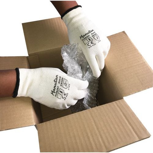 Gants de manutention coton - Sans enduction - Manutan Expert - Image 4