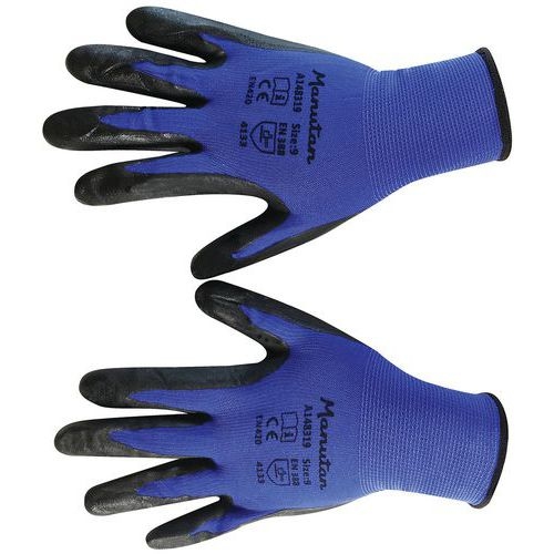 Gants de manutention nylon enduction nitrile - Manutan Expert - Image 9