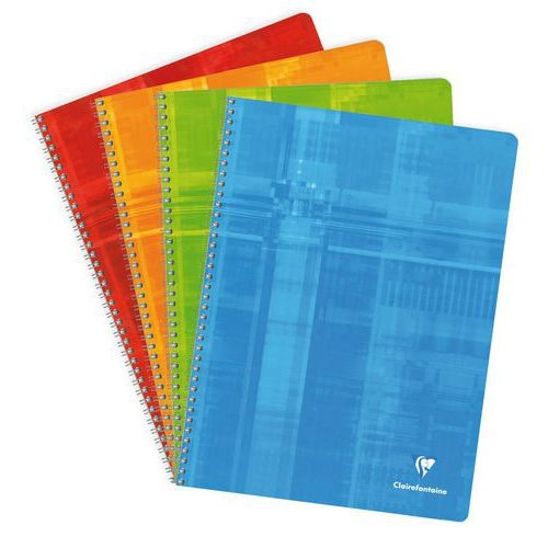 Cahier reliure hélicoïdale 90g 100 pages seyes 24x32 cm - Image principale