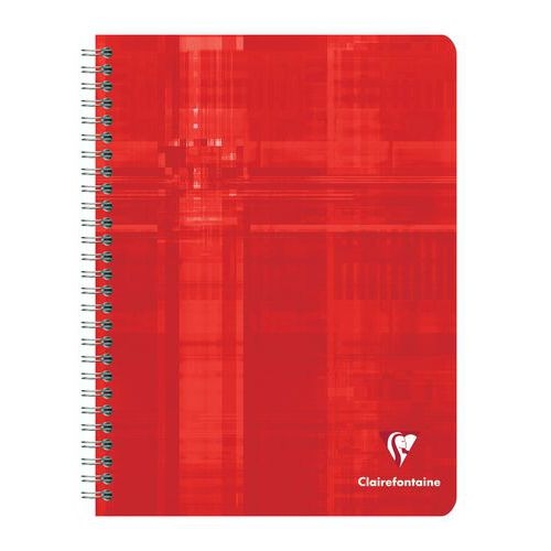 Cahier 90g reliure hélicoïdale 100 pages 17x22 cm seyes - Image 4