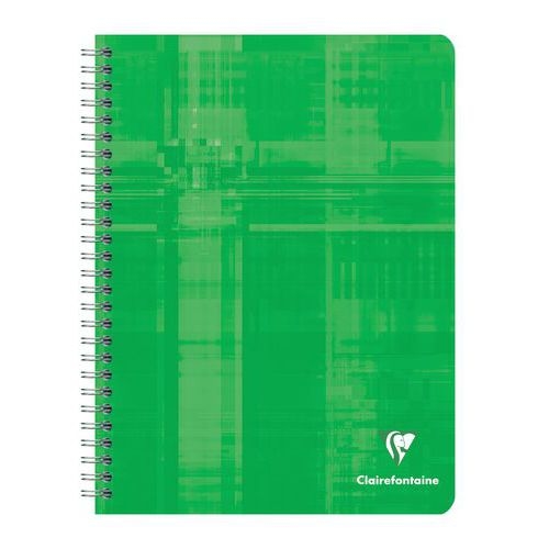 Cahier 90g reliure hélicoïdale 100 pages 17x22 cm seyes - Image 5