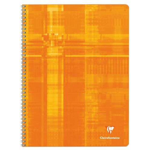 Cahier reliure hélicoïdale 90g 100 pages seyes 24x32 cm - Image 3