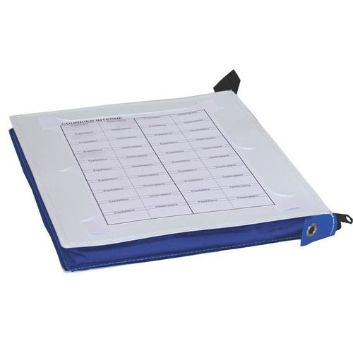 Pochette d’échange de courrier interne  Bleu - Image principale