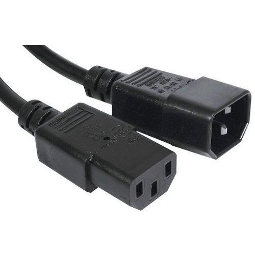 Rallonge d'alimentation C14 / C13 noire - 7,5 m - Image principale