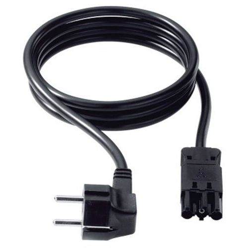 Cordon secteur noir - 3,0 m - Image principale