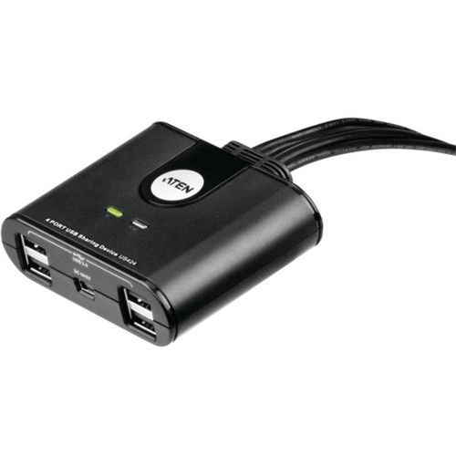 Hub Aten US424 4 ports USB 2.0 commutables vers 4 PC/MAC - Image principale