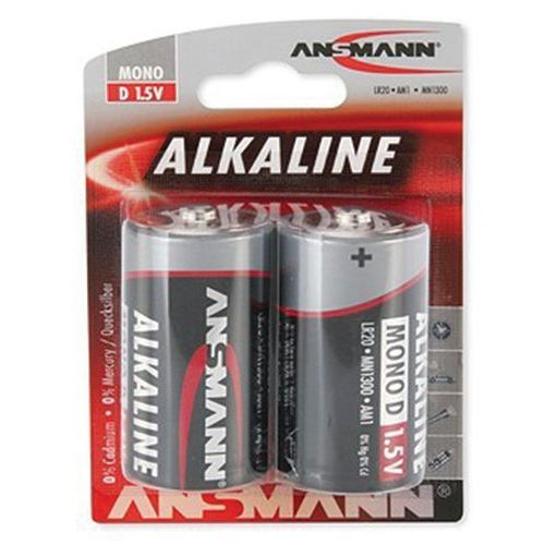 Lot de 2 piles alcalines 1514-0000 LR20 / D - Image principale