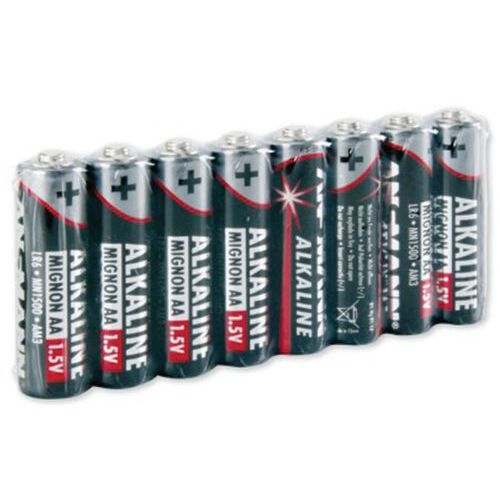 Lot de 8 piles alcalines 5015280 LR6 / AA - Image principale