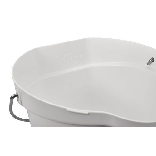 Seau gradué avec bec verseur - Blanc - 12 L - Image 8