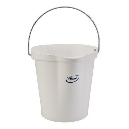 Seau gradué avec bec verseur - Blanc - 12 L - Image 3