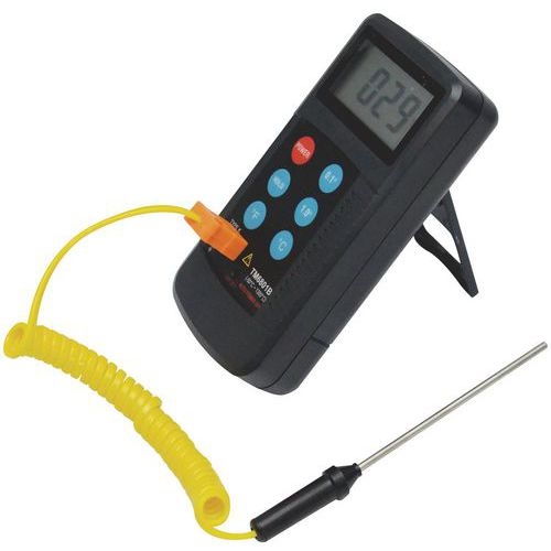 Thermomètre digital à sonde double mesure - Manutan - Image 3