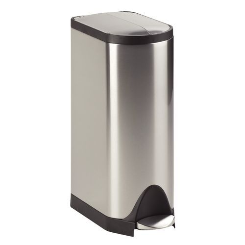 Poubelle à pédale Butterfly acier inox  30 L - Image principale