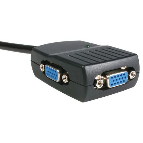 Câble répartiteur 1 VGA vers 2 VGA alimenté par USB - Image 4