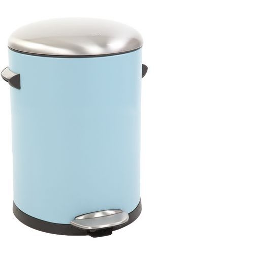 Poubelle à pédale Belle Deluxe 5 L  - EKO, Coloris : Bleu clair - Image principale
