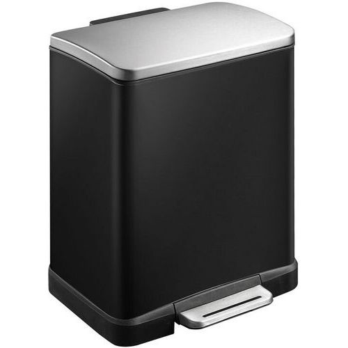 Poubelle à pédale E-Cube rectangulaire 12L EKO - Vepabins - Image principale